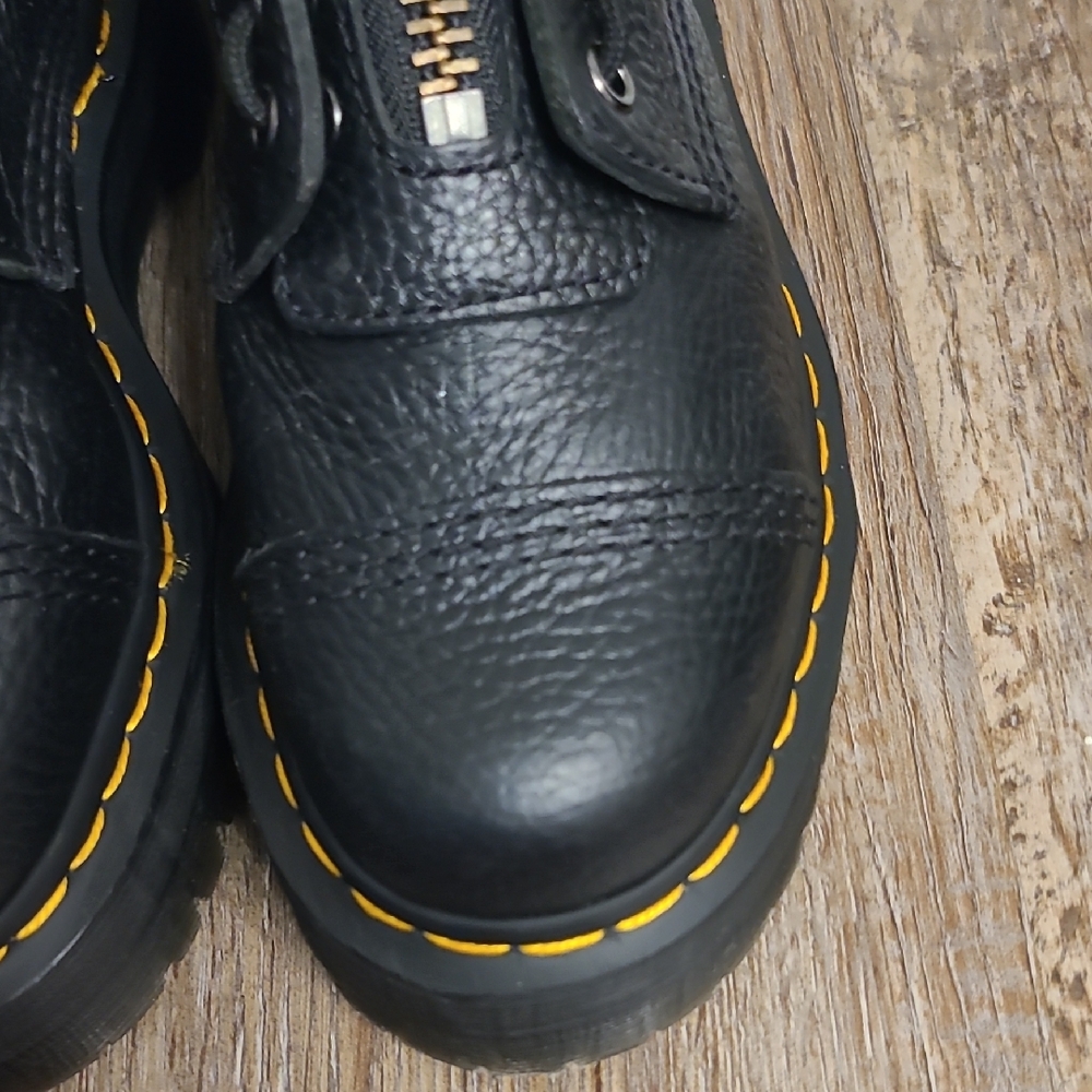 Dr. Martens Sinclair Milled Nappa Jungle Platform Boots - Picture 5 of 8